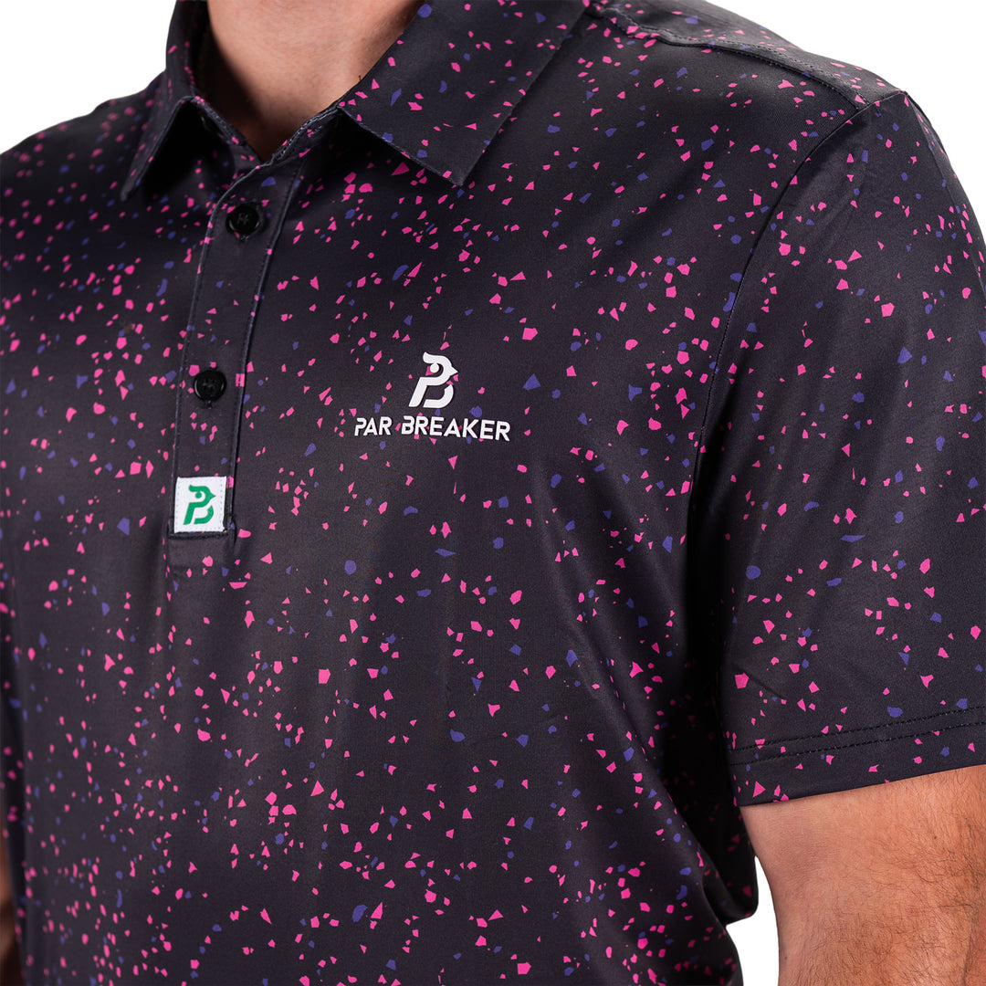 Black & Pink Polo