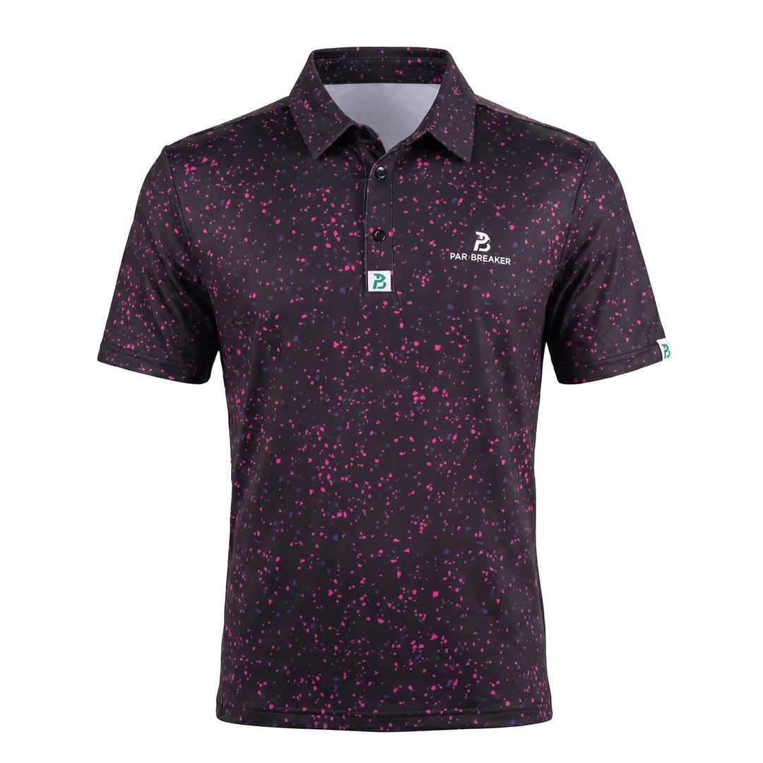 Black & Pink Polo
