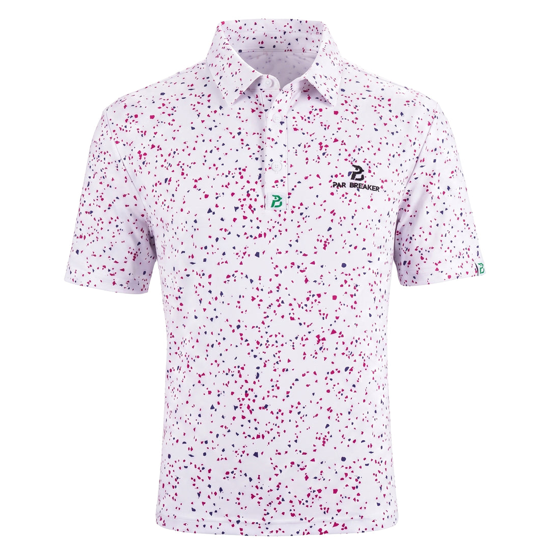 White & Pink Polo